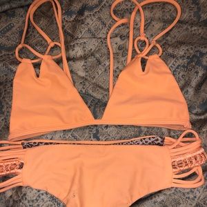 Acacia pastel orange bikini for sell